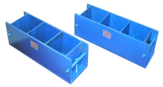 Khuôn lập phương 100 x 100 x 100 mm kép 3